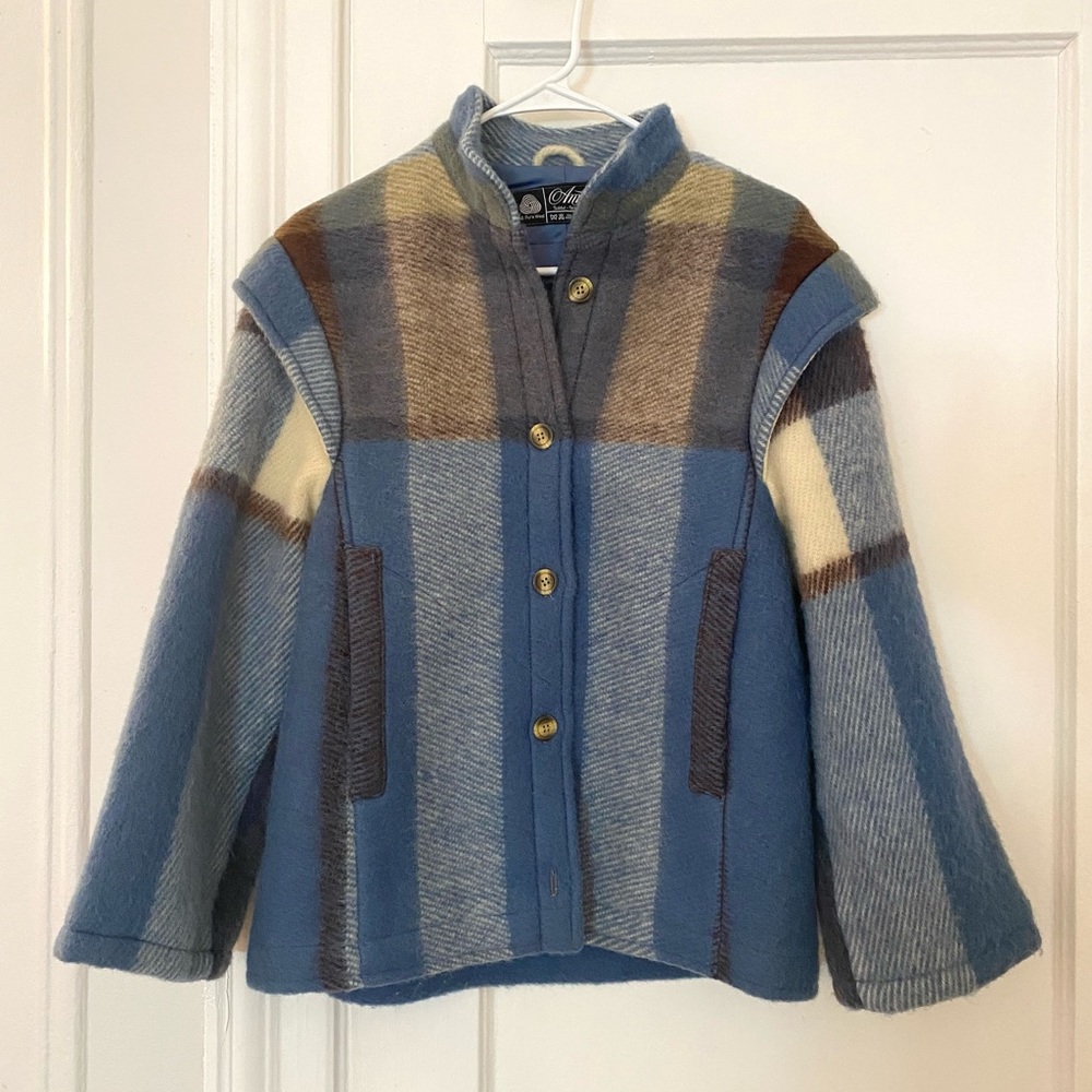 SOLD - Vintage Norwegian Wool Coat